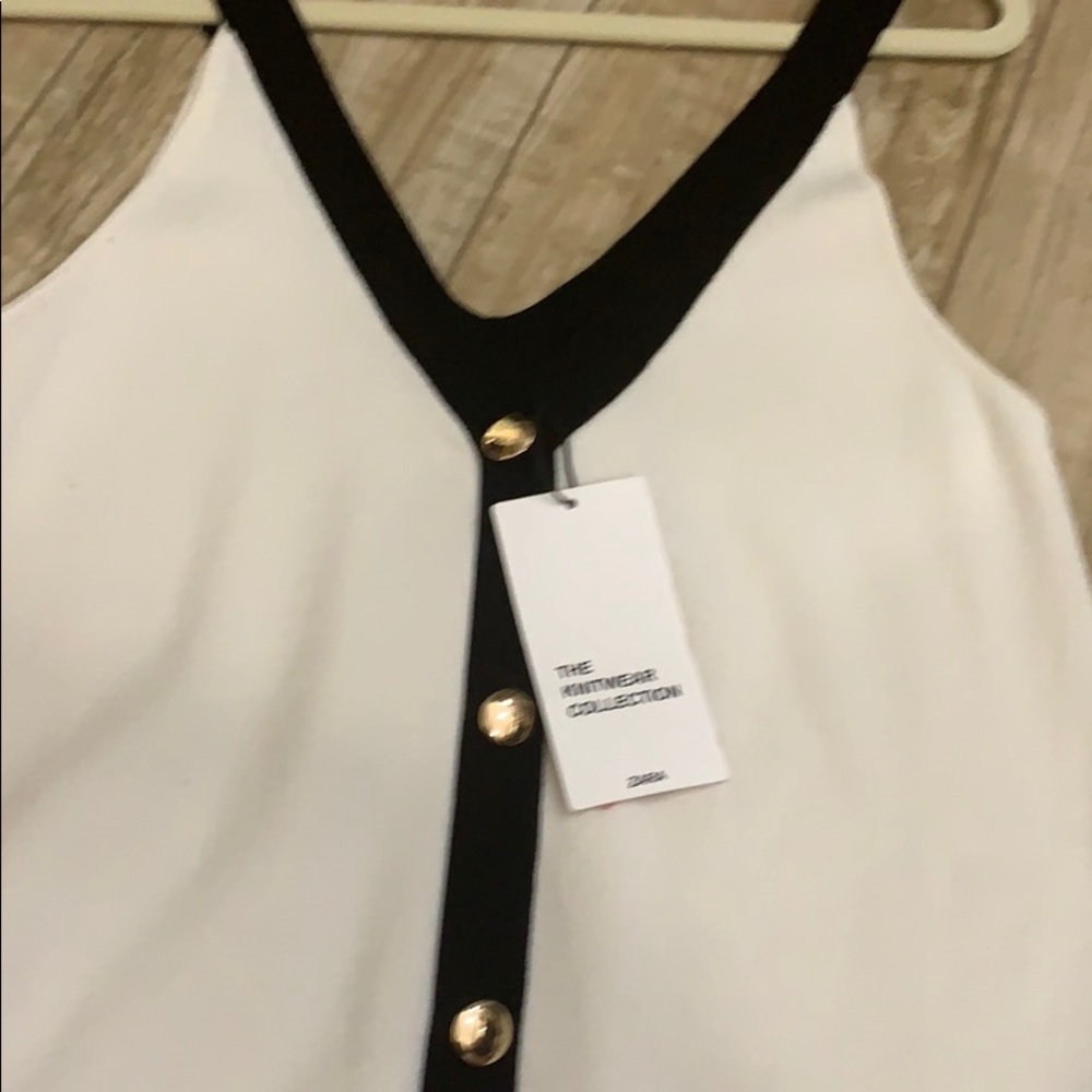 Knitted button blouse